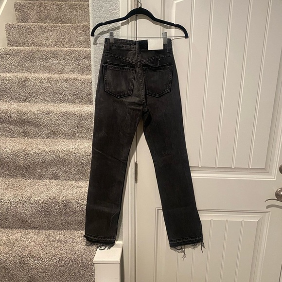 EB Denim Unraveled Two Jean in Grade School Split Hem - Picture 10 of 14